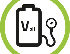 Batterimåler "E-Volt"